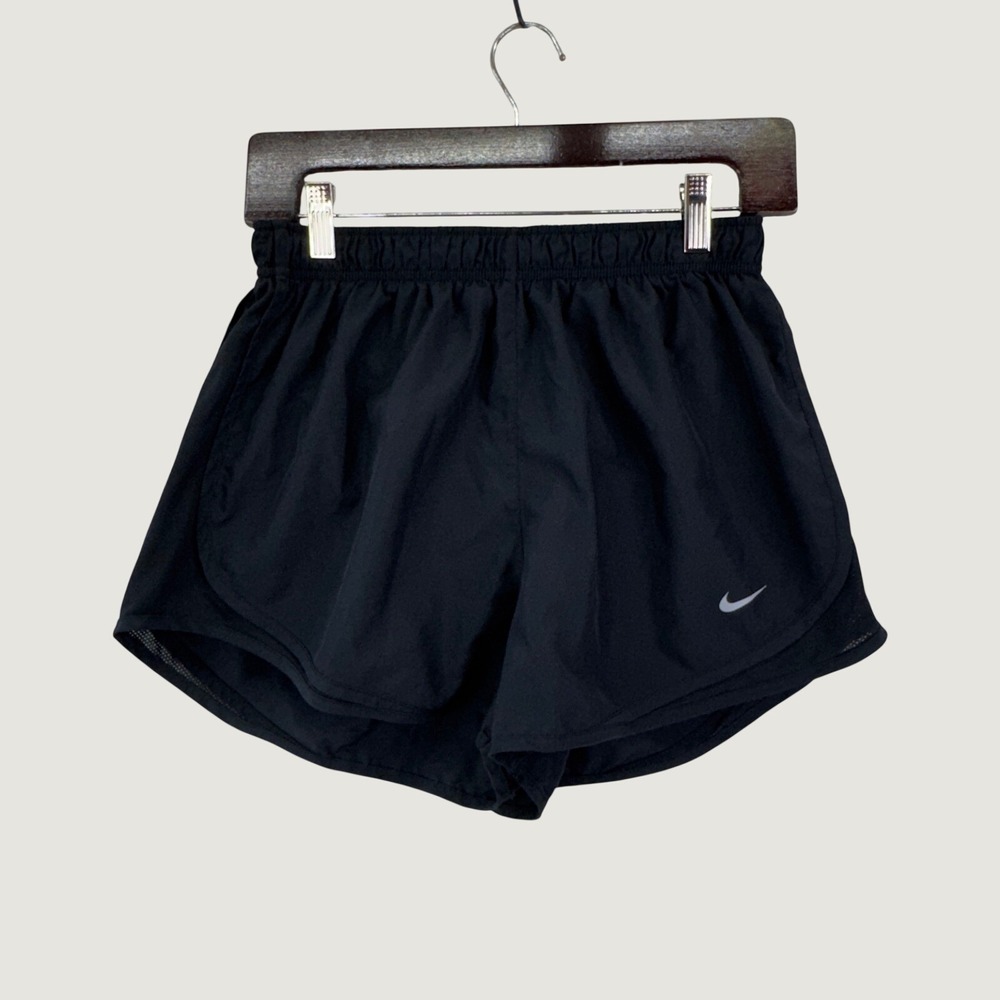 Nike Dri-FIT Running Shorts Small Black Athletic Gym Workout Tempo